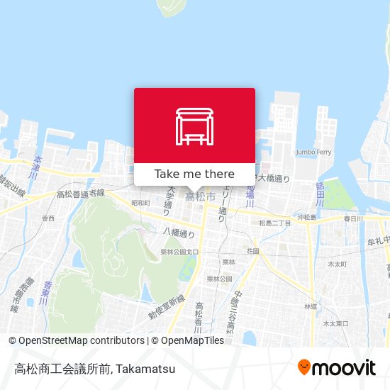 高松商工会議所前 map