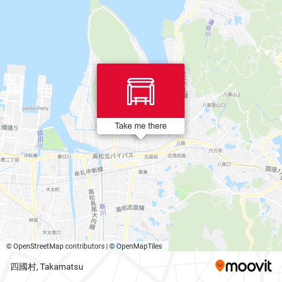 四國村 map