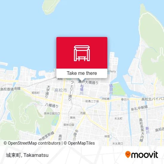 城東町 map
