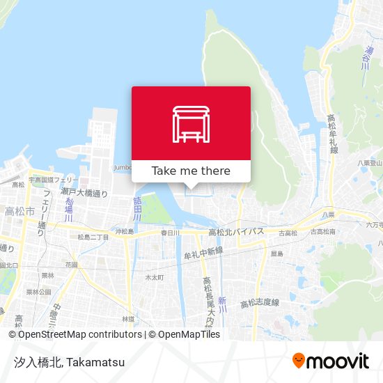 汐入橋北 map