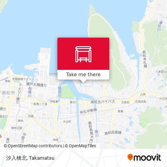 汐入橋北 map