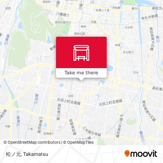 松ノ元 map