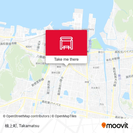 楠上町 map