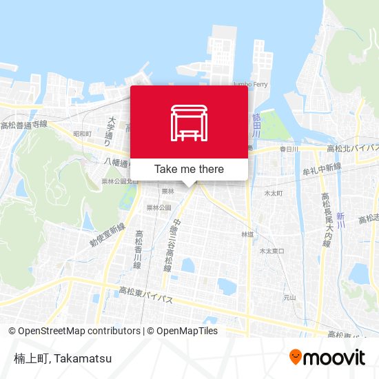 楠上町 map