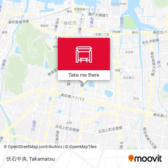 伏石中央 map