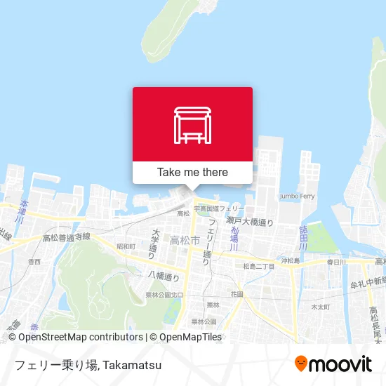 フェリー乗り場 map