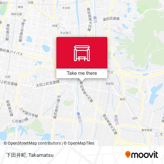 下田井町 map