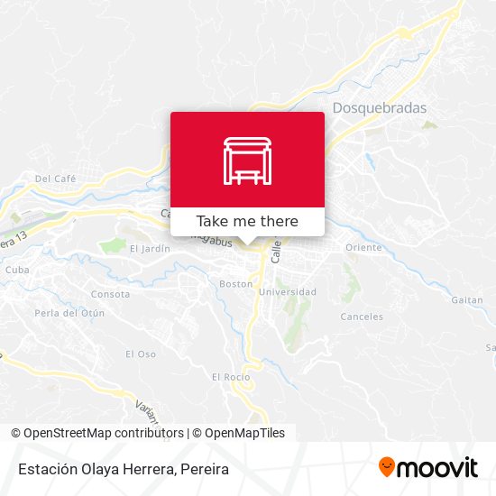 Mapa de Estación Olaya Herrera