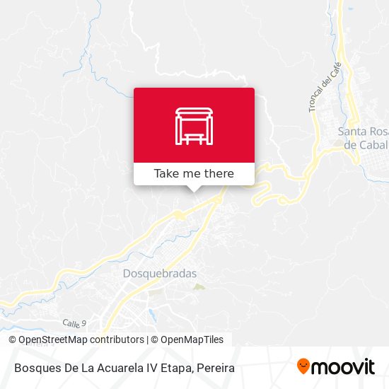 Bosques De La Acuarela IV Etapa map