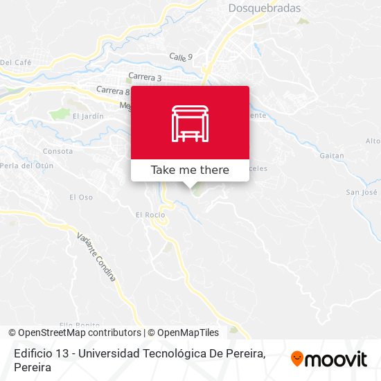 Mapa de Edificio 13 - Universidad Tecnológica De Pereira