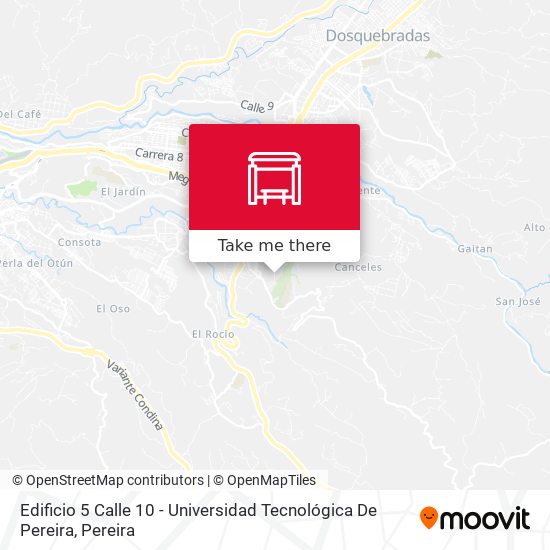 Mapa de Edificio 5 Calle 10 - Universidad Tecnológica De Pereira