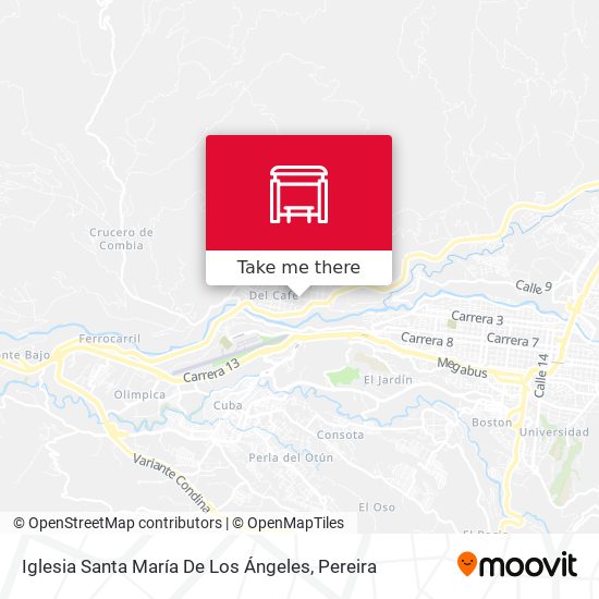 Mapa de Iglesia Santa María De Los Ángeles