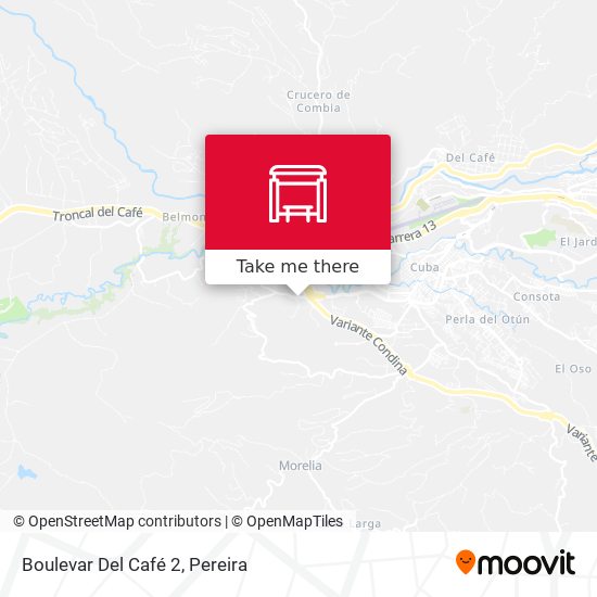 Mapa de Boulevar Del Café 2