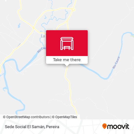 Sede Social El Samán map