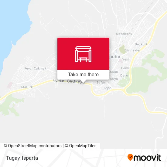 Tugay map