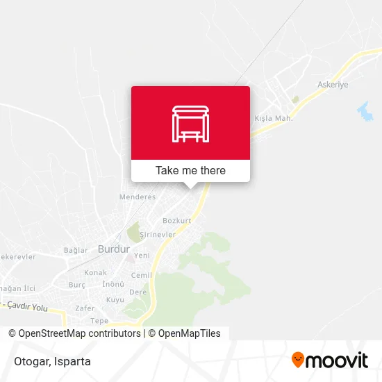 Otogar map