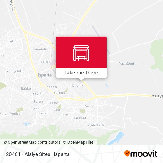 20461 - Alaiye Sitesi map