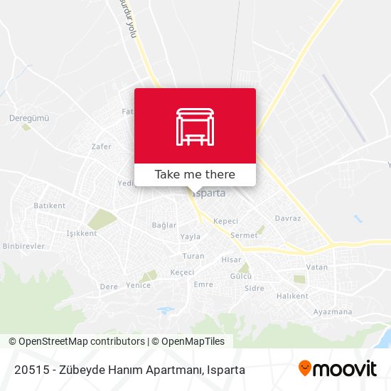 20515 - Zübeyde Hanım Apartmanı map