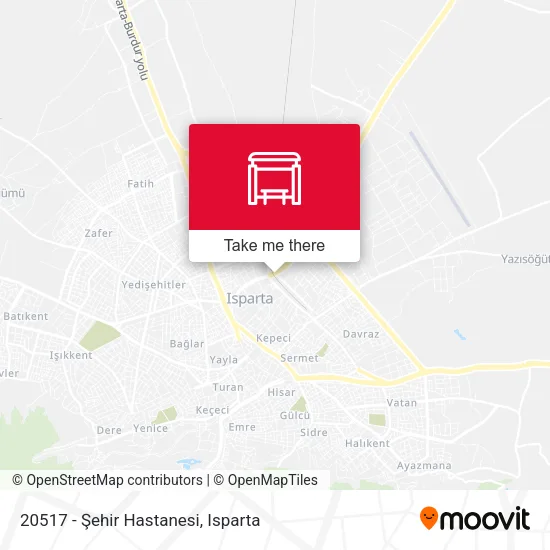 20517 - Şehir Hastanesi map