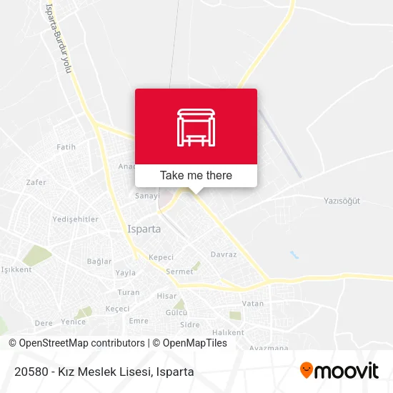 20580 - Kız Meslek Lisesi map