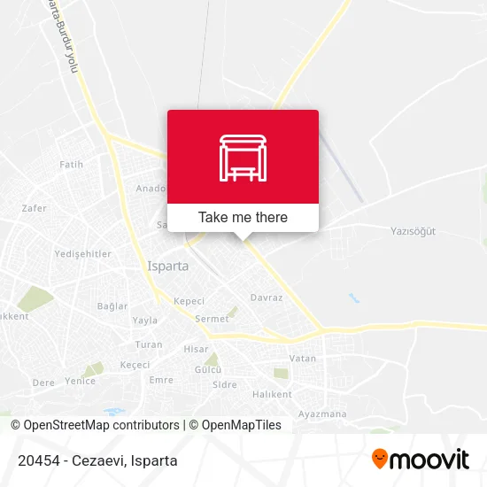 20454 - Cezaevi map