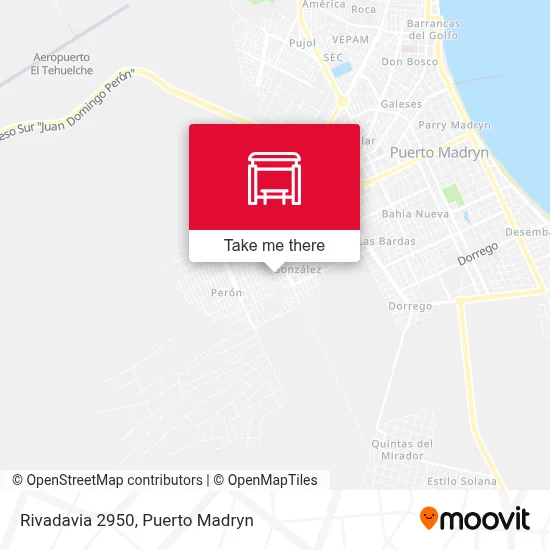 Rivadavia 2950 map