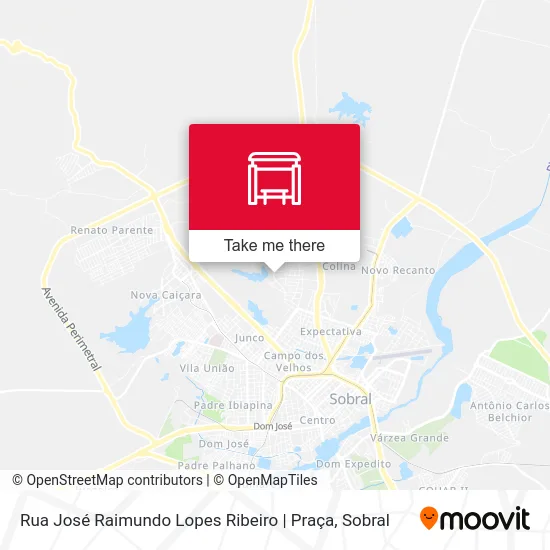 Rua José Raimundo Lopes Ribeiro | Praça map