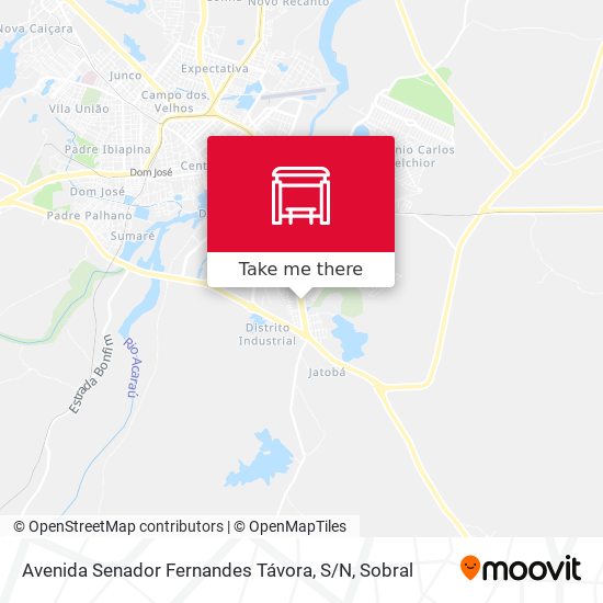 Mapa Avenida Senador Fernandes Távora, S / N