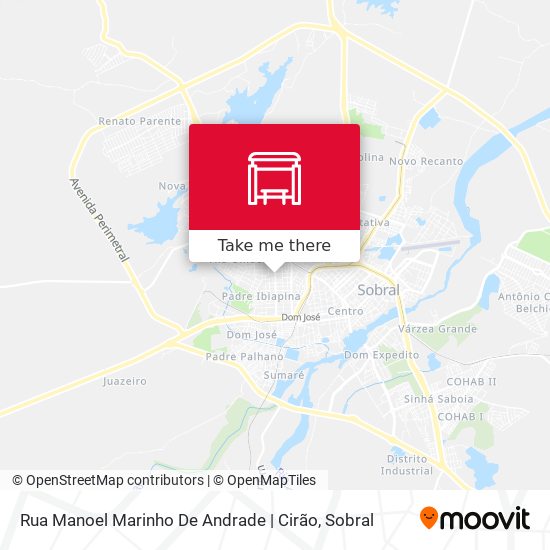 Rua Manoel Marinho De Andrade | Cirão map