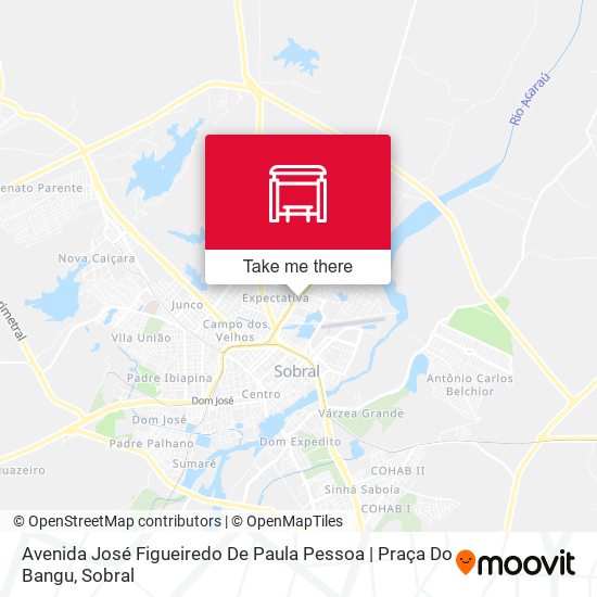 Mapa Avenida José Figueiredo De Paula Pessoa | Praça Do Bangu