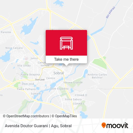 Avenida Doutor Guarani | Agu map
