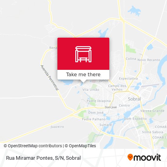 Rua Miramar Pontes, S/N map