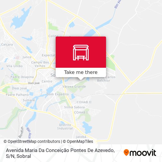 Avenida Maria Da Conceição Pontes De Azevedo, S / N map