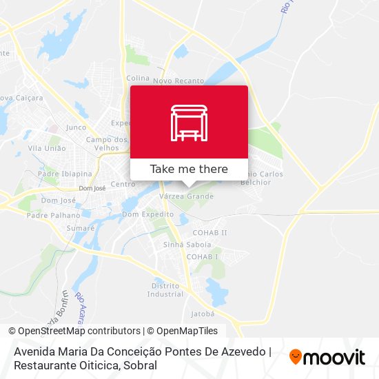 Avenida Maria Da Conceição Pontes De Azevedo | Restaurante Oiticica map