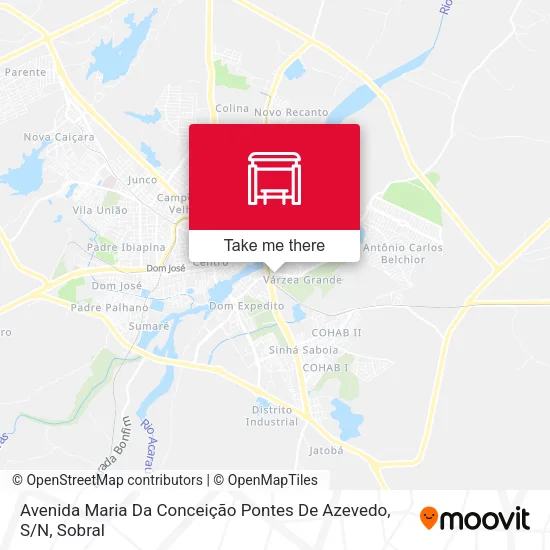 Avenida Maria Da Conceição Pontes De Azevedo, S / N map
