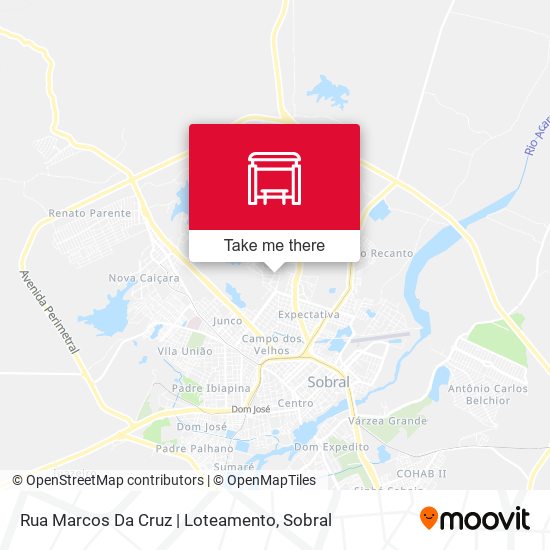 Rua Marcos Da Cruz | Loteamento map