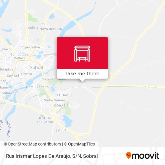 Rua Irismar Lopes De Araújo, S / N map