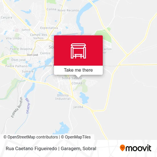 Rua Caetano Figueiredo | Garagem map