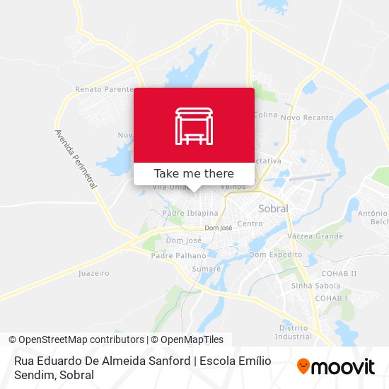 Mapa Rua Eduardo De Almeida Sanford | Escola Emílio Sendim