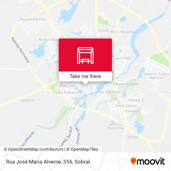 Rua José Maria Alverne, 356 map