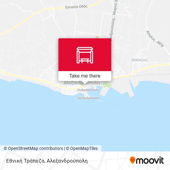 Εθνική Τράπεζα map