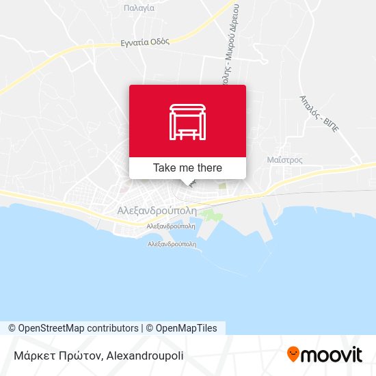 Μάρκετ Πρώτον map