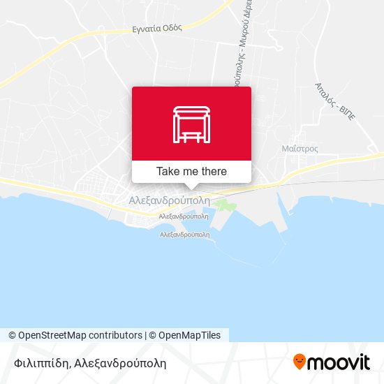 Φιλιππίδη map