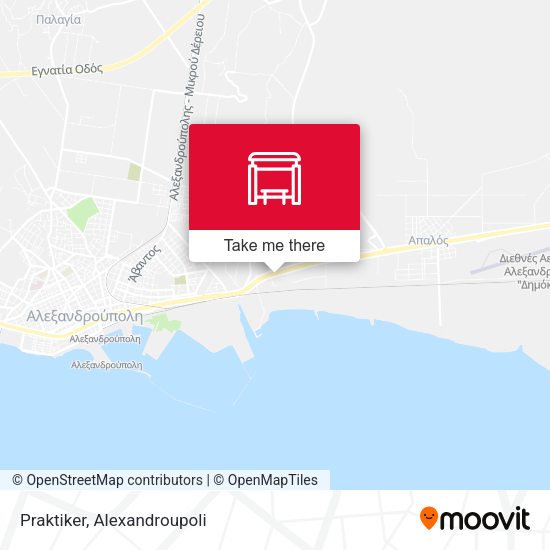 Praktiker map