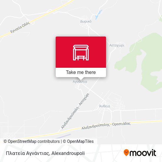 Πλατεία Αγνάντιας map