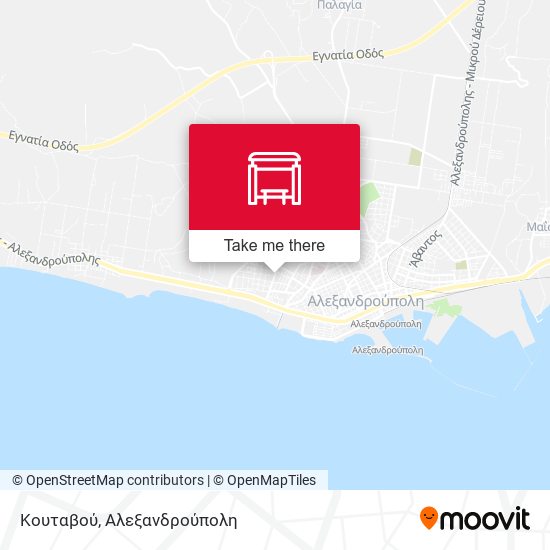 Κουταβού map
