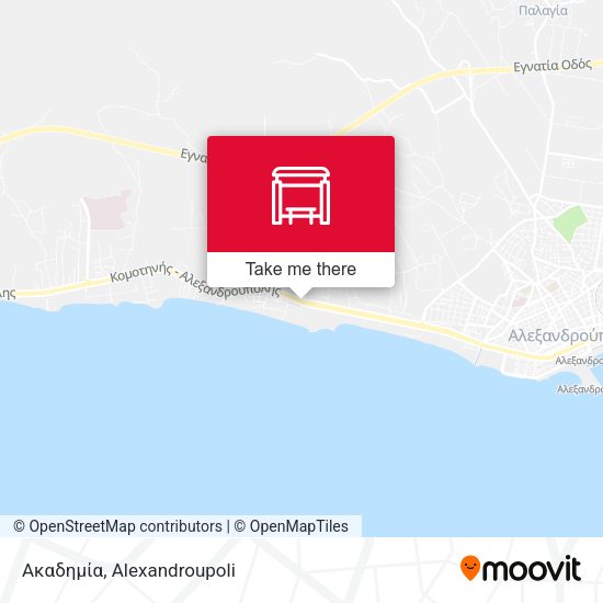 Ακαδημία map