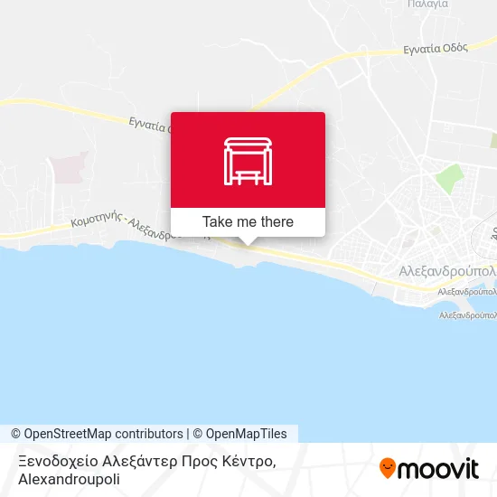Ξενοδοχείο Αλεξάντερ Προς Κέντρο map