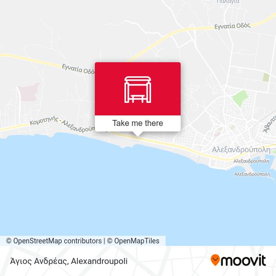 Άγιος Ανδρέας map