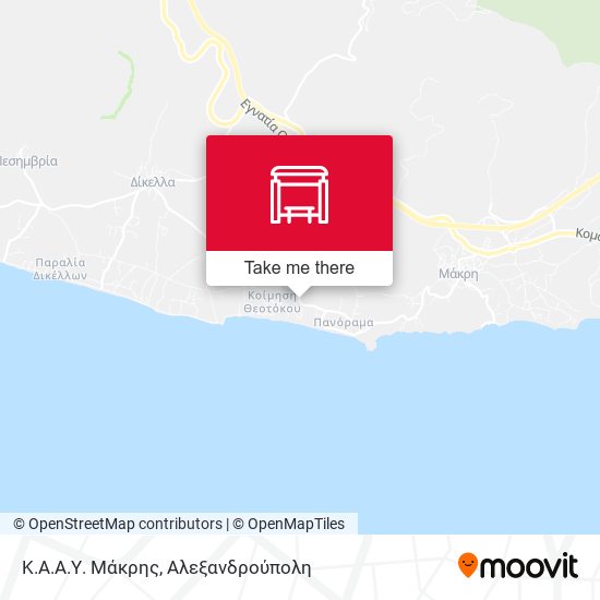 Κ.Α.Α.Υ. Μάκρης map